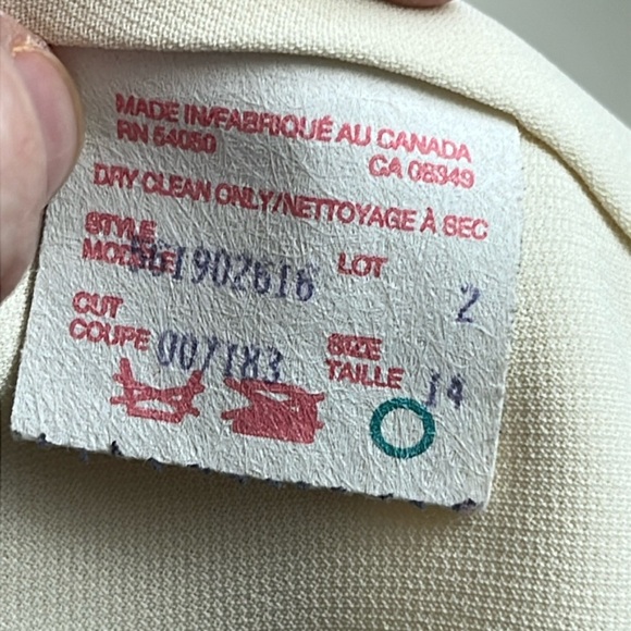 JONES NEW YORK Women's Skirt Blouse Suit 2 Piece Set Classic Minimalist Neutral - Picture 7 of 14